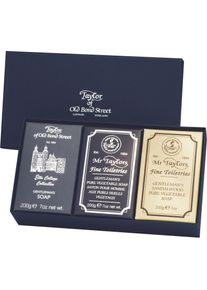 Herren Seifen-Set, 600 g, weiß, Taylor of old Bond Street, Hautreinigungsmittel, Elegante Düfte, die Pflege und Frische für den modernen Mann