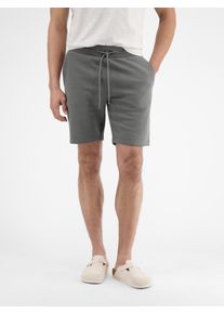 Lerros Herren Shorts, grau, casual, Gr. S, unifarben, Jersey, Obermaterial: 50% Baumwolle, 50% Polyester, Hosen, mit Taschen