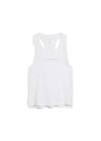 Puma Damen Laufshirt "RUN GRAPHIC Mesh Singlet Damen"weiß q2, Gr. XXL, 94% Polyester, 6% Elasthan, Shirts