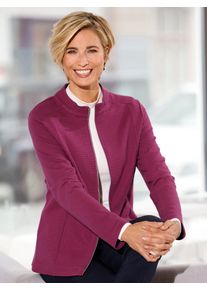 Classic Basics Damen Shirtjacke "Shirtjacke", lila, Gr. 48, unifarben, 100% Baumwolle, Shirts