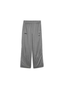 Puma Herren Sporthose "F1 T7 Oversized Trainingshose Herren", grau, Gr. L, unifarben, Obermaterial: 100% Nylon; Futter: 100% Polyester; Unteres