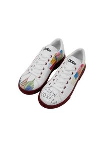 DOGO Damen Sneaker "Ace Sneakers Manhattan Damen Sneaker / Female", Gr. 36, weiß, Lederimitat, casual, Schuhe, Vegan
