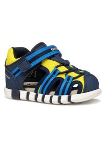 Geox Kinder Lauflernschuh "B SANDAL IUPIDOO BOY", Gr. 24, bunt, Textil, Synthetik, casual, Schuhe, Trekking Sandale, Outdoorschuh, Babyschuh mit