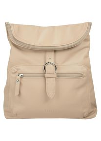 FORTY Cityrucksack, beige, Rindsleder, Leder, casual, Rucksäcke, echt Leder, Made in Italy