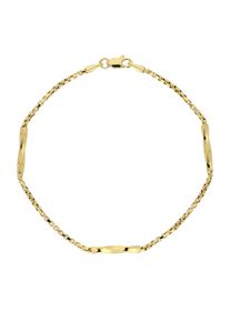 Vivance Damen Goldarmband "delicate elegance", Gelbgold 375, gelb, Gelbgold 375, Armbänder