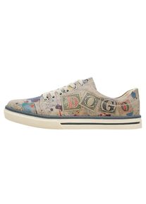 DOGO Damen Sneaker "Sneaker DOGO Stamp Damen Sneaker / Female", Gr. 40, beige, Lederimitat, Schuhe, Vegan