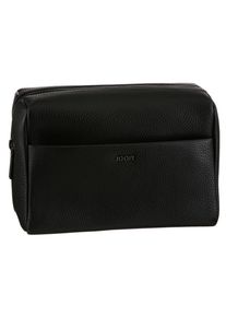 JOOP! JOOP Damen Kosmetiktasche "cardona eris washbag lhz", schwarz, Leder, Taschen, mit Reißverschluss-Innenfach