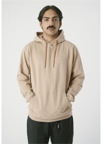 Cleptomanicx Herren Kapuzensweatshirt "Ligull", braun, casual, Gr. L, meliert, 100% Baumwolle, Sweatshirts, mit lockerem Schnitt