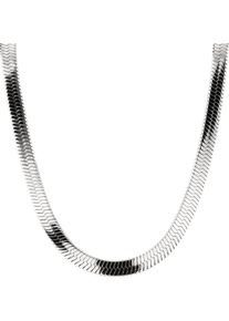 Damen Edelstahlkette "LJ-0884-N-45, LJ-0885-N-45", Edelstahl, L: 45cm B: 6mm, silber, Liebeskind Berlin, Edelstahl, B:6mm, Halsketten