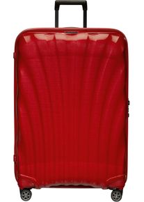 Samsonite Hartschalen-Trolley "C-LITE, verschiedene Größen und Farben", rot, Polypropylen, unifarben, Koffer, Reisekoffer Aufgabegepäck Trolley