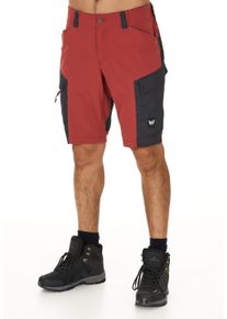 WHISTLER Herren Shorts "ROMMY", rot, casual, Gr. L, mehrfarbig, 93% Polyester, 7% Elasthan, Hosen, mit atmungsaktivem Materialmix