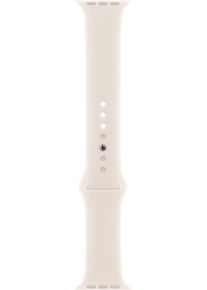 Apple Smartwatch-Armband "Sportarmband", 16-21cm, Apple Watch Modelle 44mm / 45mm / 46mm / 49mm / M/L, beige, Uhrenarmbänder