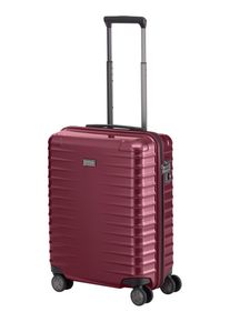 TITAN® TITAN Hartschalen-Trolley "LITRON, verschiedene Größen und Farben", Gr. S, rot, Polycarbonat, unifarben, metallic, elegant, Koffer,