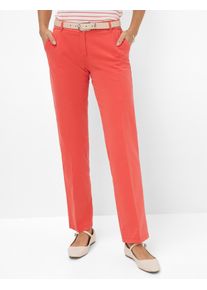 Brax Damen 5-Pocket-Hose "Style MARON", rot, Gr. 18, 71% Baumwolle, 20% Lyocell, 9% Elasthan, Hosen