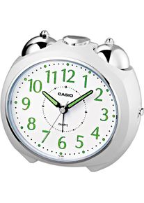 Casio Quarzwecker "TQ-369-7EF", silber, Wecker, Wecker, Beleuchtung, Schlummerfunktion, Geschenkidee, Schlafzimmer