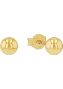 Amor Damen Paar Ohrstecker "Kugeln, Klassiker, 2038289", Silber 925 (Sterlingsilber), gold, Silber 925 (Sterlingsilber), Ohrringe