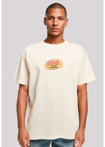 F4NT4STIC Herren T-Shirt "King of Dad Jokes Witziges Vatertagsmotiv", beige, casual, Gr. L, Obermaterial: 100% Baumwolle, Shirts, Premium Qualität