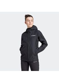 adidas terrex Damen Regenjacke "W MT 2.5L RDY J", schwarz, sportlich, Gr. L, Obermaterial: 100% Polyester, Jacken