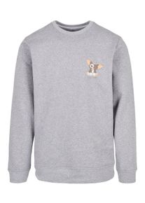F4NT4STIC Herren Rundhalspullover "F4NT4STIC Herren", grau, casual, Gr. XL, unifarben, 50% Baumwolle, 50% Polyester, Pullover