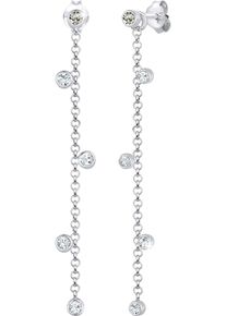 Elli Damen Paar Ohrhänger "Schmuck Geschenk Silber 925 Ohrringe, 0310872317", Silber 925 (Sterlingsilber), silber, Silber 925 (Sterlingsilber),