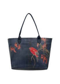DOGO Damen Weekender "Weekender Like A Bird Damen Handtaschen (Fashion) / Neutral", blau, Lacklederimitat, Taschen, Vegan