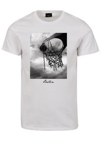 MisterTee Herren T-Shirt "MisterTee Herren Ballin 2.0 Tee", weiß, casual, Gr. XXL, unifarben, 100% Baumwolle, Shirts
