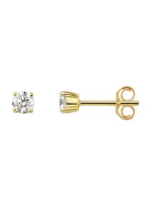 ONE ELEMENT Damen Paar Ohrhänger "0.40 ct Diamant Brillant Ohrringe Ohrstecker aus 585 Gelbgold", Damen, 0.40 ct, Diamanten, gold, Diamanten,