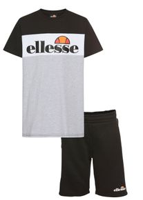 Ellesse Kinder Shirt & Hose, schwarz, Gr. 164, Obermaterial: 100% Baumwolle, KOB Set-Artikel, für Kinder