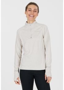 Endurance Herren Funktionsshirt "CANNA V2 PERFORMANCE", beige, sportlich, Gr. 42, meliert, 88% Polyester, 12% Elasthan, Shirts, mit innovativer QUICK