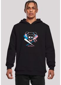 F4NT4STIC Herren Sweatshirt "Suicide Squad Harley Quinn Skull Emblem", schwarz, casual, Gr. XL, Obermaterial: 65% Baumwolle, 35% Polyester,
