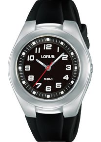 Lorus Kinder Quarzuhr, schwarz, Armbanduhren, Armbanduhr, Kinderuhr, bis 10 bar wasserdicht, Geschenk