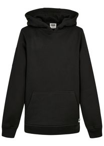 Urban Classics Jungen Kapuzensweatshirt "Urban Classics Herren Boys Organic Basic Hoody", schwarz, Gr. 146, unifarben, 100% Baumwolle, Sweatshirts