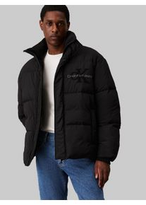 Herren Outdoorjacke "CHENILLE PUFFER", schwarz, casual, Gr. XXL, Calvin Klein Jeans, unifarben, Web, Obermaterial: 100% Polyacryl. Futter: 100%