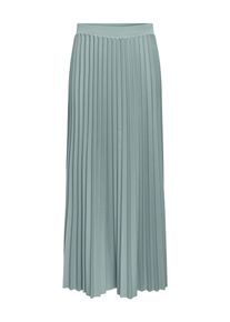 Only Damen Maxirock "ONLMELISA LONG SKIRT BOX JRS", blau, modisch, Gr. S, unifarben, Obermaterial: 95% Polyester, 5% Elasthan, Röcke
