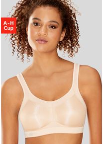 Anita active Damen Sport-BH "Momentum", Gr. 65, braun, Microtouch, Frottee, Obermaterial: 70% Polyester, 15% Elasthan, 15% Polyamid, clean,
