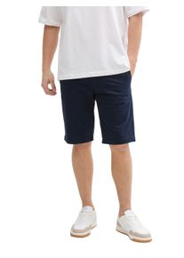 Herren Chinoshorts, blau, casual, Gr. S, Tom Tailor Denim, unifarben, Obermaterial: 98% Baumwolle, 2% Elasthan. Futter: 65% Polyester, 35% Baumwolle,