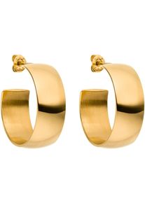 PURELEI Damen Paar Ohrstecker "Schmuck Geschenk Glowing Ohrringe, 23171-Earring-Glowing", Edelstahl, gold, Edelstahl, Ohrringe