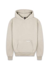 DROPSIZE Herren Kapuzensweatshirt "Dropsize Herren Super Heavy Blank Hoodie", beige, Gr. L, unifarben, 80% Baumwolle, 20% Polyester, Sweatshirts