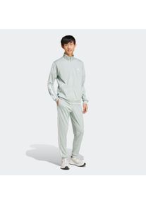 Herren Trainingsanzug "M 3S TR TT TS", grau, sportlich, Gr. XL, adidas Sportswear, Obermaterial: 100% Polyester, Sportanzüge, Basic 3-Streifen Trikot