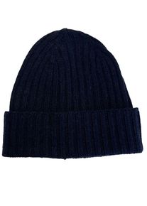 MONTI Damen Strickmütze, blau, casual,klassisch,sportlich, unifarben, Obermaterial: 35% Polyamid, 35% Viskose, 20% Wolle, 10% Kaschmir, Mützen, mit