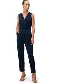 Zero Damen Overall "Zero Jersey-Jumpsuit mit Wickeloptik", lila, festlich, Gr. 42, unifarben, Jersey, Obermaterial: 95% Polyester, 5% Elastan.