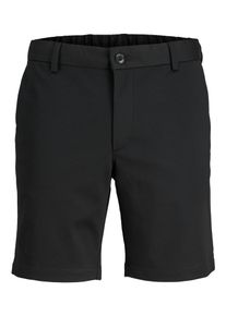 Jack & Jones JACK & JONES Herren Chinoshorts "JPSTJAIDEN KNOX JOGGER SHORTS C STYDSS25", schwarz, modisch, Gr. XXL, unifarben, Web, Obermaterial: 52% Polyester,
