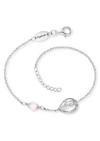 Engelsrufer Damen Armband "Himmelsträne mit Lebensblume, ERB-TEARLIFL-RQ-ZI", Silber 925 (Sterlingsilber), weiß, Silber 925 (Sterlingsilber),
