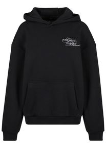 MISS TEE Damen Kapuzenpullover "Miss Tee Give A Damn Ladies Fluffy Hoody", schwarz, casual, Gr. XL, mehrfarbig, 70% Baumwolle, 30% Polyester, Pullover