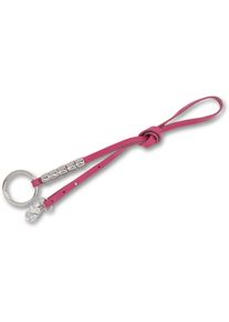 Bernd Götz BERND GÖTZ Damen Ledergürtel, pink, modisch, Gr. 80, unifarben, Leder, Gürtel, mit Karabiner-Ringverschluss