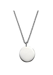 Firetti Kette mit Anhänger "Schmuck Geschenk Halskette mit deinem Namen", Edelstahl, L: 45cm, silber, Edelstahl, Halsketten