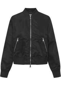 JOOP! JOOP JEANS Damen Blouson "Olakemi", schwarz, modisch, Gr. L, unifarben, clean, Web, Obermaterial: 100% Nylon, Jacken, mit Ton-in-Ton Schriftzug am