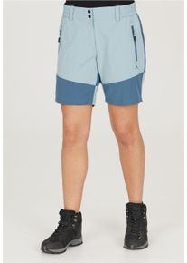 WHISTLER Damen Shorts "LALA", blau, sportlich, Gr. 38, mehrfarbig, 92% Polyester, 8% Elasthan, Hosen, mit extra komfortablem Funktionsstretch