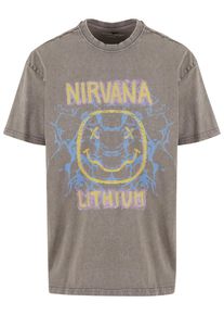 Herren T-Shirt "Upscale by Mister Tee Herren Lithium Oversize Tee", schwarz, casual, Gr. XL, UPSCALE BY MISTER TEE, unifarben, 100% Baumwolle, Shirts