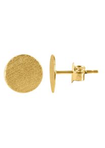 Adelia´s ADELIA ́S Damen Paar Ohrhänger "Neuheit 2025 - Damen Ohrstecker aus Gold 333 - Gold 375 Ø 10 mm", Damen, Gelbgold 375, gold, Gelbgold 375, Ohrringe